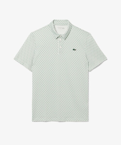 LACOSTE(ラコステ)の「総柄ゴルフプリント ウルトラドライストレッチポロシャツ(ポロシャツ・メンズ・ネイビー/ライトブルー/ホワイト/ピンク・5/4/3)」の19枚目の写真