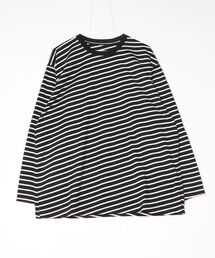 VOAAOV（ヴォアーブ）の「【VOAAOV】 BIAS BORDER Long Sleeve T-Shirt（Tシャツ/カットソー）」