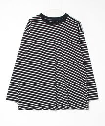 VOAAOV（ヴォアーブ）の「【VOAAOV】 BIAS BORDER Long Sleeve T-Shirt（Tシャツ/カットソー）」