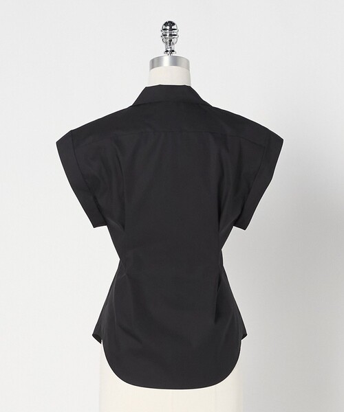 LOEFF(ロエフ)の「<LOEFF>TCブロード エイ シャツ(シャツ/ブラウス・レディース・ブラック/ホワイト・0/1)」の12枚目の写真