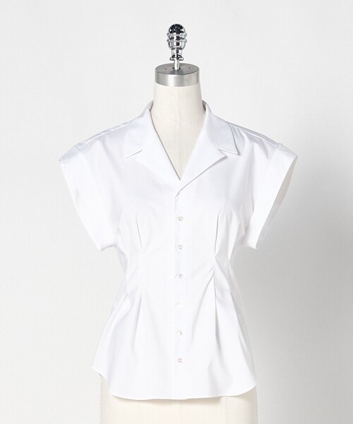 LOEFF(ロエフ)の「<LOEFF>TCブロード エイ シャツ(シャツ/ブラウス・レディース・ブラック/ホワイト・0/1)」の18枚目の写真