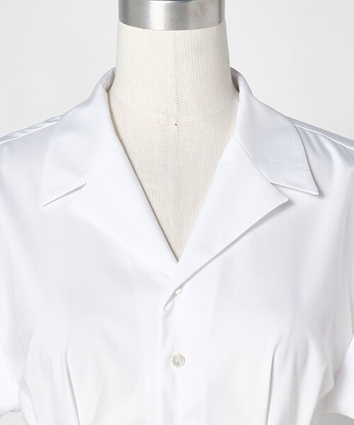 LOEFF(ロエフ)の「<LOEFF>TCブロード エイ シャツ(シャツ/ブラウス・レディース・ブラック/ホワイト・0/1)」の19枚目の写真