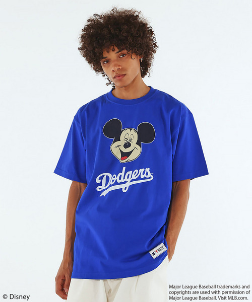 BACK TO THE FIELD(バック トゥー ザ フィールド)の「【MLB】【Disney】 Visual Tee(Tシャツ/カットソー・メンズ・グレー/ブルー/ブラック/カーキ/ホワイト系/ネイビー/ブラック系/ホワイト/ピンク・XL/LARGE/XXL/MEDIUM)」の8枚目の写真