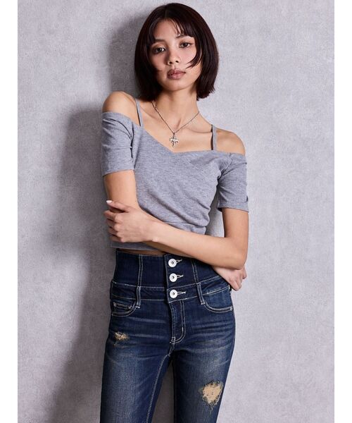 GYDA（ジェイダ）の「JEYSUS sacred edge crossネックレス（ネックレス・レディース・シルバー/ゴールド・FREE）」の6枚目の写真