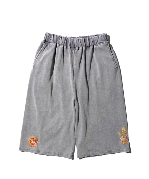 THRIFTY LOOK（スリフティールック）の「Thrifty look BIGGEST VIT EMB SHORT（その他パンツ・メンズ・グレー/ブラック・L/M）」の2枚目の写真