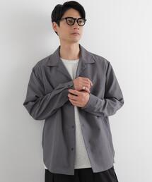 NANO universe | セオアルファ オープンカラーシャツ 長袖(シャツ/ブラウス)