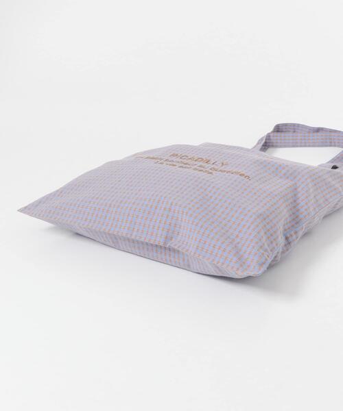 PICCADILLY（ピカデリー）の「『別注』PICCA×URBAN RESEARCH　トートバッグ（トートバッグ・レディース・チェック/ストライプ・FREE）」の5枚目の写真