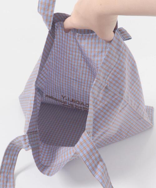 PICCADILLY（ピカデリー）の「『別注』PICCA×URBAN RESEARCH　トートバッグ（トートバッグ・レディース・チェック/ストライプ・FREE）」の7枚目の写真