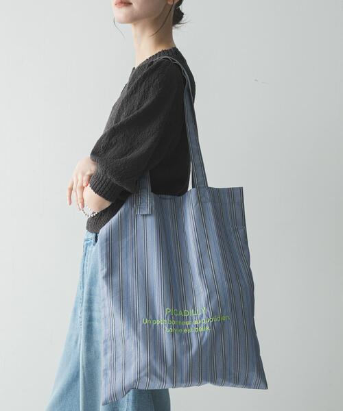 PICCADILLY（ピカデリー）の「『別注』PICCA×URBAN RESEARCH　トートバッグ（トートバッグ・レディース・チェック/ストライプ・FREE）」の10枚目の写真