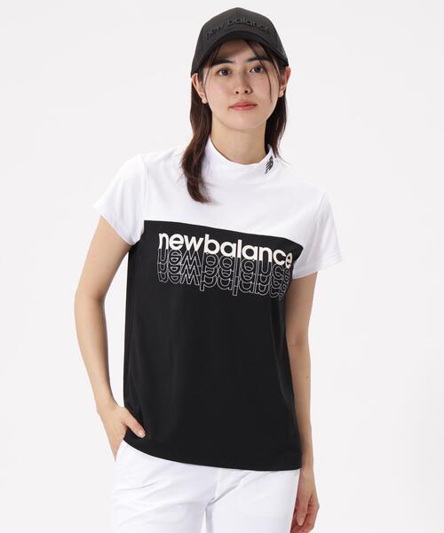 New Balance Golf(ニューバランスゴルフ)の「超速乾 半袖 モックネック プルオーバー (WOMENS)(Tシャツ/カットソー・レディース・ホワイト系その他/イエロー/ブラック/ホワイト・LARGE/MEDIUM/SMALL)」の2枚目の写真