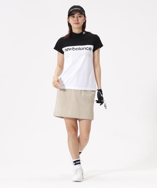 New Balance Golf(ニューバランスゴルフ)の「超速乾 半袖 モックネック プルオーバー (WOMENS)(Tシャツ/カットソー・レディース・ホワイト系その他/イエロー/ブラック/ホワイト・LARGE/MEDIUM/SMALL)」の6枚目の写真