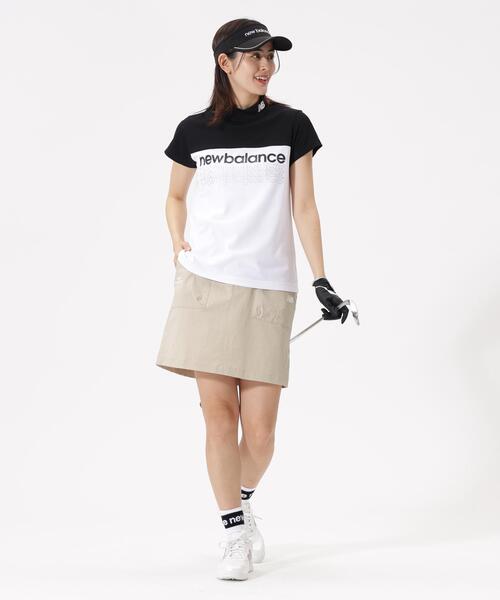 New Balance Golf(ニューバランスゴルフ)の「超速乾 半袖 モックネック プルオーバー (WOMENS)(Tシャツ/カットソー・レディース・ホワイト系その他/イエロー/ブラック/ホワイト・LARGE/MEDIUM/SMALL)」の7枚目の写真