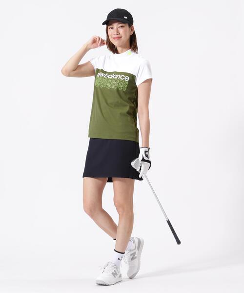 New Balance Golf(ニューバランスゴルフ)の「超速乾 半袖 モックネック プルオーバー (WOMENS)(Tシャツ/カットソー・レディース・ホワイト系その他/イエロー/ブラック/ホワイト・LARGE/MEDIUM/SMALL)」の18枚目の写真