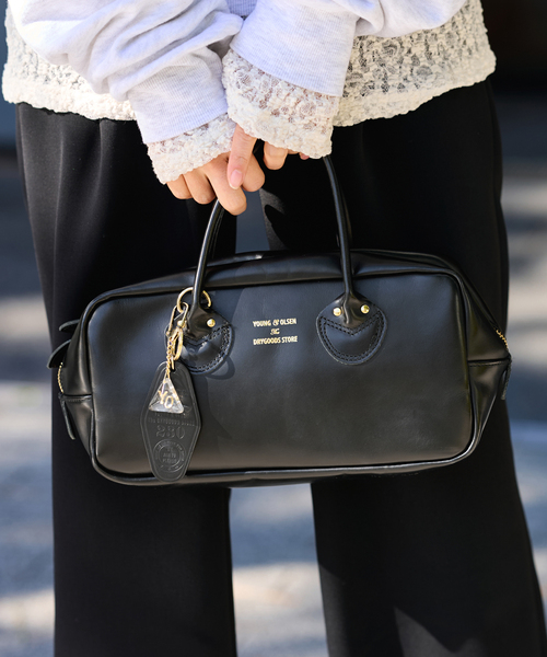 FRAMeWORK（フレームワーク）の「≪WEB限定 /追加≫YOUNGOLSEN /ヤングアンドオルセン 別注 CHARM WIDE BOTTLE BAG（ショルダーバッグ・レディース・ブラウン/ブラック・FREE）」の6枚目の写真