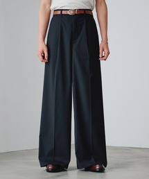 Adoon plain(�A�h�[���v���[��)��1-Tuck Center Press Straight Slacks / 1�^�b�N�A�\�[�g�Z���^�[�v���X�X�g���[�g�X���b�N�X(�X���b�N�X)