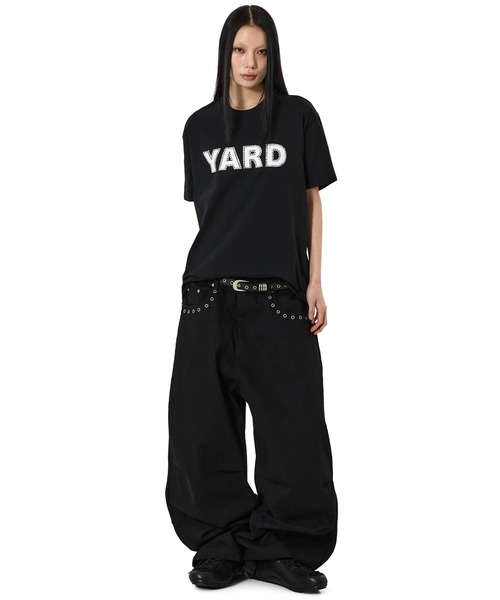 OY(オーワイ)の「『OY/オーワイ』YARD RHINESTONE TEE/YARDラインストーンTシャツ(Tシャツ/カットソー・メンズ・ブラック・M/L)」の5枚目の写真