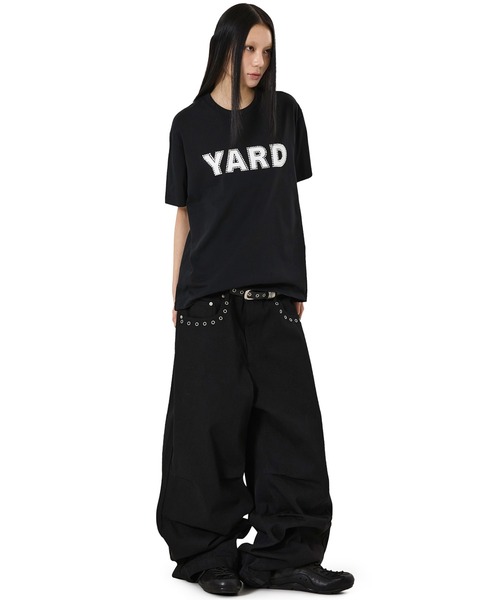 OY(オーワイ)の「『OY/オーワイ』YARD RHINESTONE TEE/YARDラインストーンTシャツ(Tシャツ/カットソー・メンズ・ブラック・M/L)」の6枚目の写真
