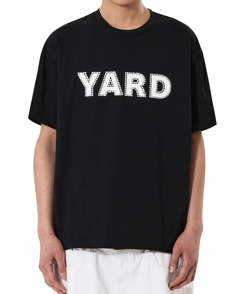 OY(オーワイ)の「『OY/オーワイ』YARD RHINESTONE TEE/YARDラインストーンTシャツ(Tシャツ/カットソー・メンズ・ブラック・M/L)」の2枚目の写真