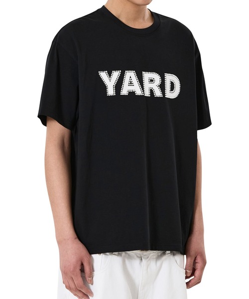OY(オーワイ)の「『OY/オーワイ』YARD RHINESTONE TEE/YARDラインストーンTシャツ(Tシャツ/カットソー・メンズ・ブラック・M/L)」の3枚目の写真