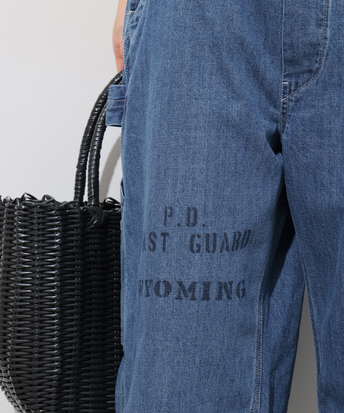 JOURNAL STANDARD relume（ジャーナルスタンダード　レリューム）の「別注【PAYDAY/ペイデイ】 オーバーオール（サロペット/オーバーオール・レディース・アイボリー/ブルー・38/36）」の14枚目の写真