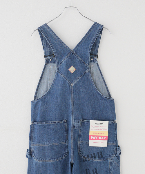 JOURNAL STANDARD relume（ジャーナルスタンダード　レリューム）の「別注【PAYDAY/ペイデイ】 オーバーオール（サロペット/オーバーオール・レディース・アイボリー/ブルー・38/36）」の18枚目の写真