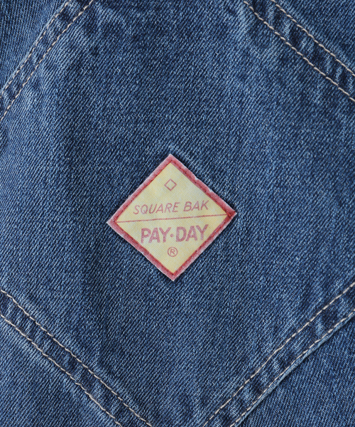 JOURNAL STANDARD relume（ジャーナルスタンダード　レリューム）の「別注【PAYDAY/ペイデイ】 オーバーオール（サロペット/オーバーオール・レディース・アイボリー/ブルー・38/36）」の22枚目の写真