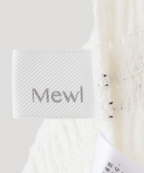 La TOTALITE（ラトータリテ）の「≪追加≫【洗える】Mewl / ミュール ミニフリル2WAYカーデ（ニット/セーター・レディース・ホワイト・FREE）」の15枚目の写真