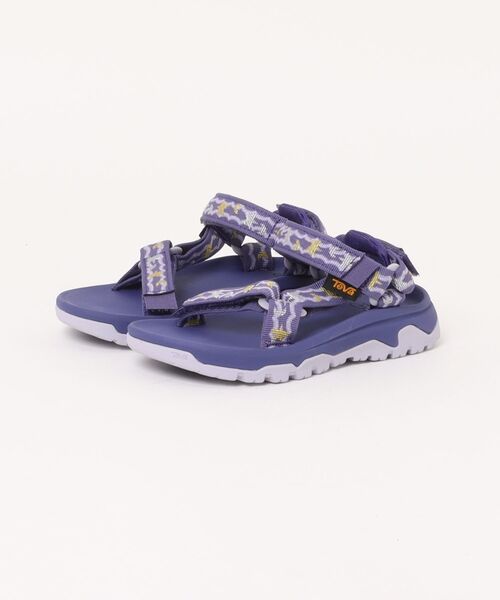 Teva(テバ)の「Teva テバ K HURRICANE XLT JR キッズスポーツサンダル 水辺対応 アウトドア(キッズハリケーンXLTJR)(サンダル・キッズ・パープル/ブラック×ブルー・18.0cm/19.0cm/20.0cm/21.0cm/22.0cm)」の2枚目の写真