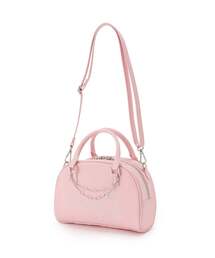 ラインストーンロゴ 2wayショルダーバッグ