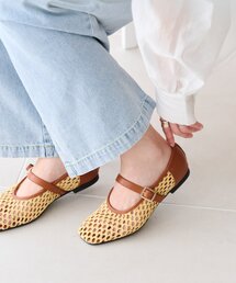 CIAOPANIC TYPY | :【S～XL展開/XLWEB限定サイズ！】メッシュ編みジュートスクエアパンプス(パンプス)