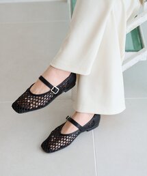 CIAOPANIC TYPY | :【S～XL展開/XLWEB限定サイズ！】メッシュ編みジュートスクエアパンプス(パンプス)