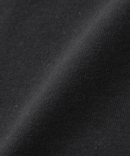 NANO universe(ナノユニバース)の「抗菌防臭コットンフライスカットクルーネックトップス(Tシャツ/カットソー・レディース・ホワイト/ブラック/ベージュ・FREE)」の6枚目の写真
