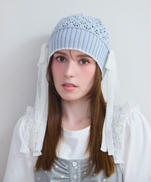 Lolime by mellfy memory（ロリミー バイ メルフィーメモリー）の「kaorinomori × Lolime by mellfy memory ロリータニット（ニットキャップ/ビーニー）」