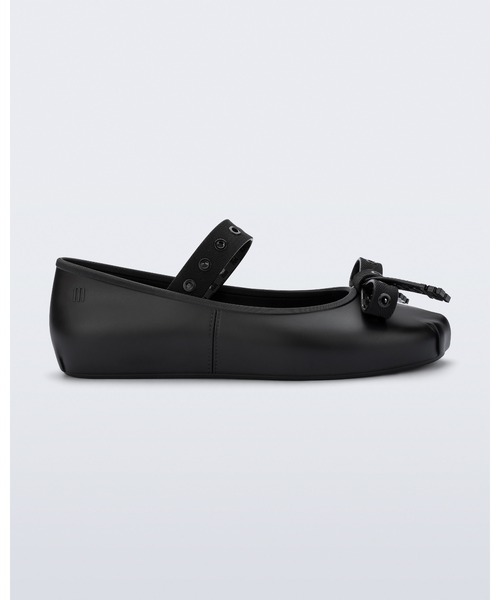melissa(メリッサ)の「MELISSA SOPHIE CRUSH AD(バレエシューズ・レディース・ベージュ/ブラック・37/38/39/35-36)」の3枚目の写真