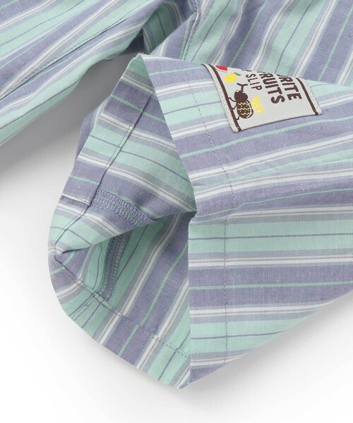 SLAP SLIP（スラップスリップ）の「フルーツ昆虫プリント半袖Tシャツ+パンツセットアップ(80~130cm)（セットアップ・キッズ・ホワイト/イエロー・110cm/80ｃｍ/90cm/130cm/120cm/100cm）」の17枚目の写真