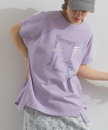 ドライタッチ天竺 イロイロ ロゴリブTEE