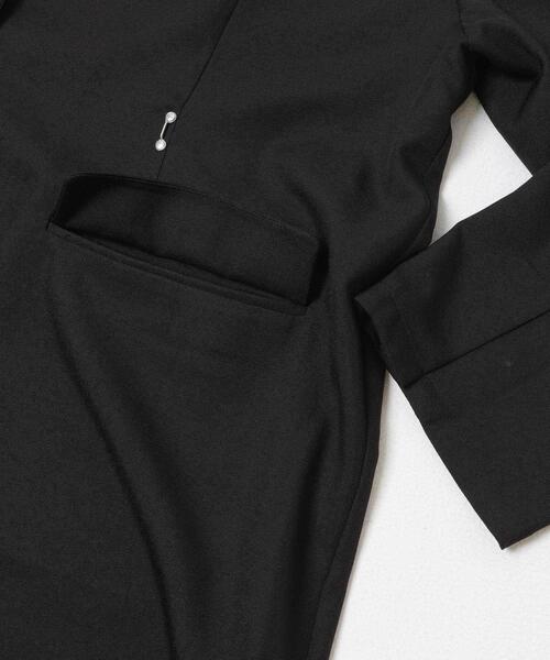 KBF（ケイビーエフ）の「リネンライクホックジャケット（その他アウター・レディース・ブラック/ナチュラル・ONE）」の21枚目の写真
