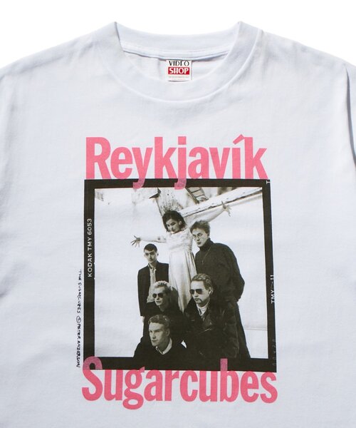 WHO'S WHO gallery(フーズフーギャラリー)の「【PETERANDERSON×VIDEO SHOP】Sugarcubes(Tシャツ/カットソー・レディース・ホワイト・MEDIUM/SMALL)」の8枚目の写真
