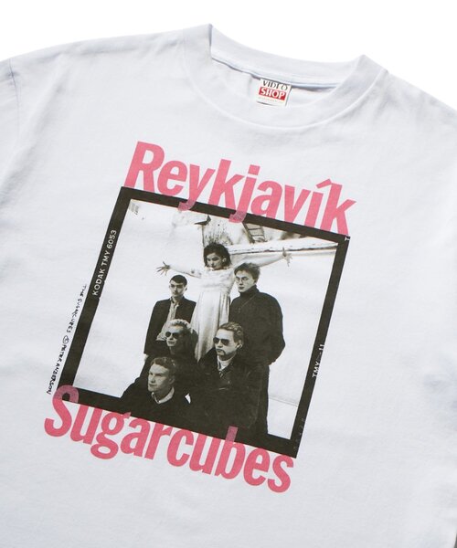 WHO'S WHO gallery(フーズフーギャラリー)の「【PETERANDERSON×VIDEO SHOP】Sugarcubes(Tシャツ/カットソー・レディース・ホワイト・MEDIUM/SMALL)」の9枚目の写真