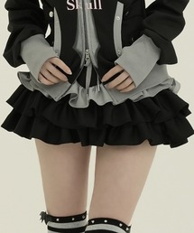 DustDevil（ダストデビル）の「『DustDevil/ダストデビル』Crash skirt/ローウエストフリルスカート（スカート）」