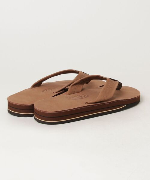 RAINBOW SANDALS(レインボーサンダル)の「【RAINBOW SANDALS】DOUBLE LAYER PREMIER LEATHER(サンダル・メンズ・ブラウン系その他/ブラック/ブラウン系その他2・MEDIUM/LARGE)」の4枚目の写真