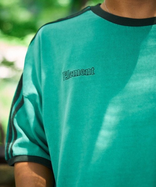 ELEMENT(エレメント)の「ELEMENT メンズ LINE SS Tシャツ 【2026年夏モデル】(Tシャツ/カットソー・メンズ・ブラック系その他/グリーン・MEDIUM/LARGE/X-LARGE)」の8枚目の写真