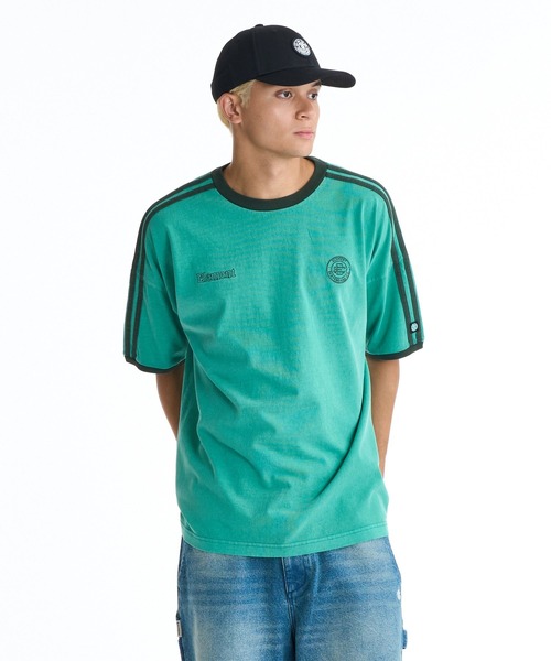 ELEMENT(エレメント)の「ELEMENT メンズ LINE SS Tシャツ 【2026年夏モデル】(Tシャツ/カットソー・メンズ・ブラック系その他/グリーン・MEDIUM/LARGE/X-LARGE)」の11枚目の写真