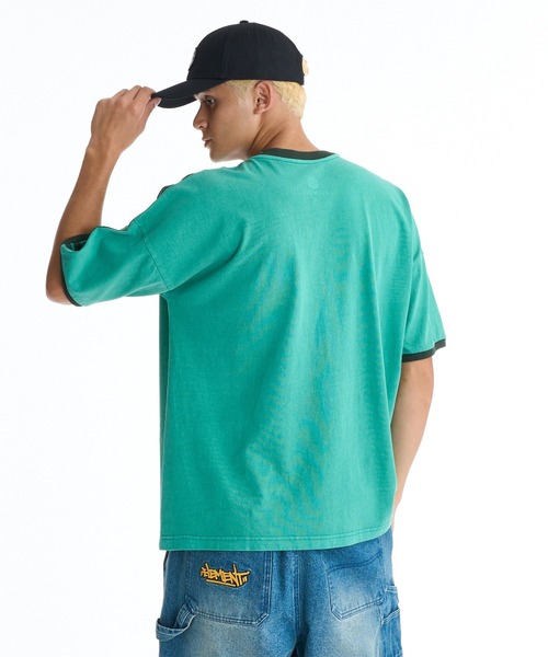 ELEMENT(エレメント)の「ELEMENT メンズ LINE SS Tシャツ 【2026年夏モデル】(Tシャツ/カットソー・メンズ・ブラック系その他/グリーン・MEDIUM/LARGE/X-LARGE)」の12枚目の写真