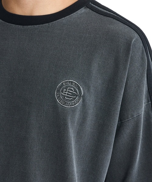 ELEMENT(エレメント)の「ELEMENT メンズ LINE SS Tシャツ 【2026年夏モデル】(Tシャツ/カットソー・メンズ・ブラック系その他/グリーン・MEDIUM/LARGE/X-LARGE)」の5枚目の写真