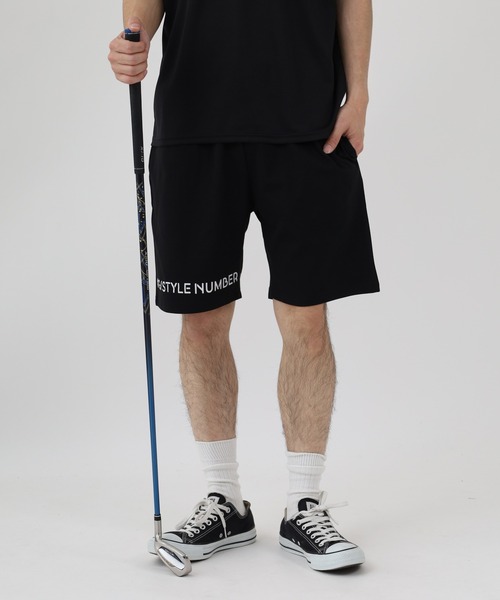 FUNALIVE(ファンアライブ)の「ユニセックス ロゴ ストレッチ ハーフパンツ(その他パンツ・メンズ・ブラック系1/グレー系1/ブラック系/グレー系/ネイビー系/ネイビー系1・L/LL/M)」の1枚目の写真