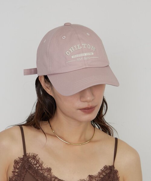 GALENA(LOUNGEDRESS)(ガレナ)の「【GALENA/ガレナ】ロゴキャップ(キャップ・レディース・ピンク/グレー・FREE)」の2枚目の写真