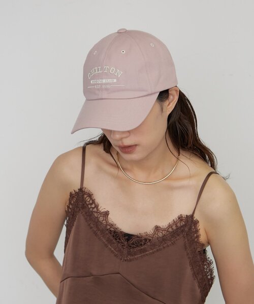 GALENA(LOUNGEDRESS)(ガレナ)の「【GALENA/ガレナ】ロゴキャップ(キャップ・レディース・ピンク/グレー・FREE)」の6枚目の写真