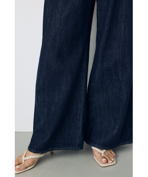 AZUL by moussy(アズールバイマウジー)の「【サイズ,身長別画像あり】AZUL DENIM 甘撚りバギーパンツ(デニムパンツ・レディース・ワンウォッシュ/ライトブルー・SMALL/LARGE/MEDIUM)」の22枚目の写真