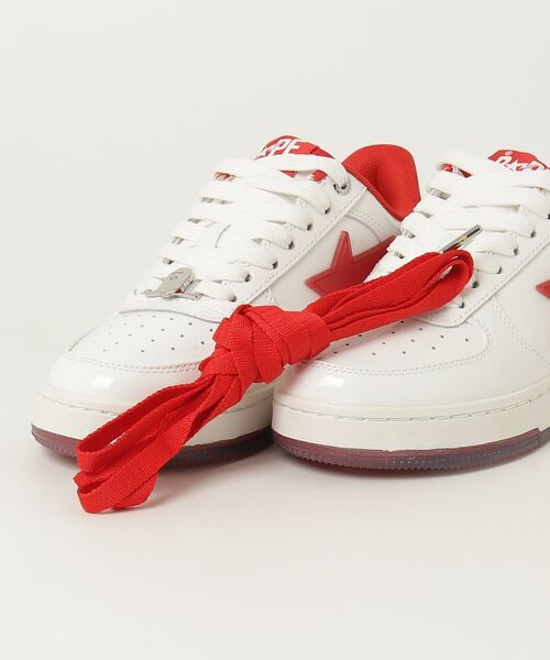 A BATHING APE(アベイシングエイプ)の「BAPE STA #4(スニーカー・レディース・ブルー/レッド/グリーン・6/5)」の18枚目の写真